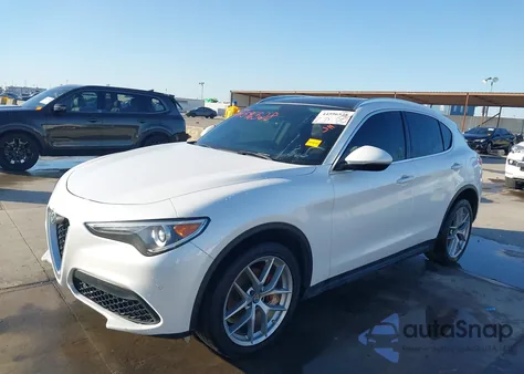 2018 Alfa Romeo Stelvio Ti Awd z USA, uszkodzony, nr VIN ZASFAKBN8J7C22670